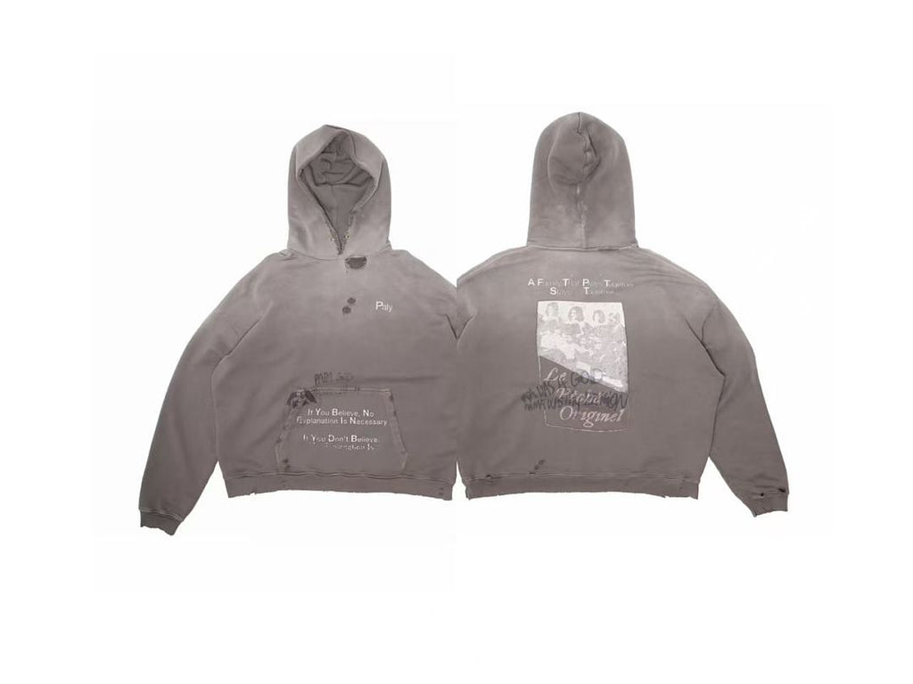Paly Hollywood No Explanation Graphic Hoodie