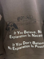 Paly Hollywood No Explanation Graphic Hoodie