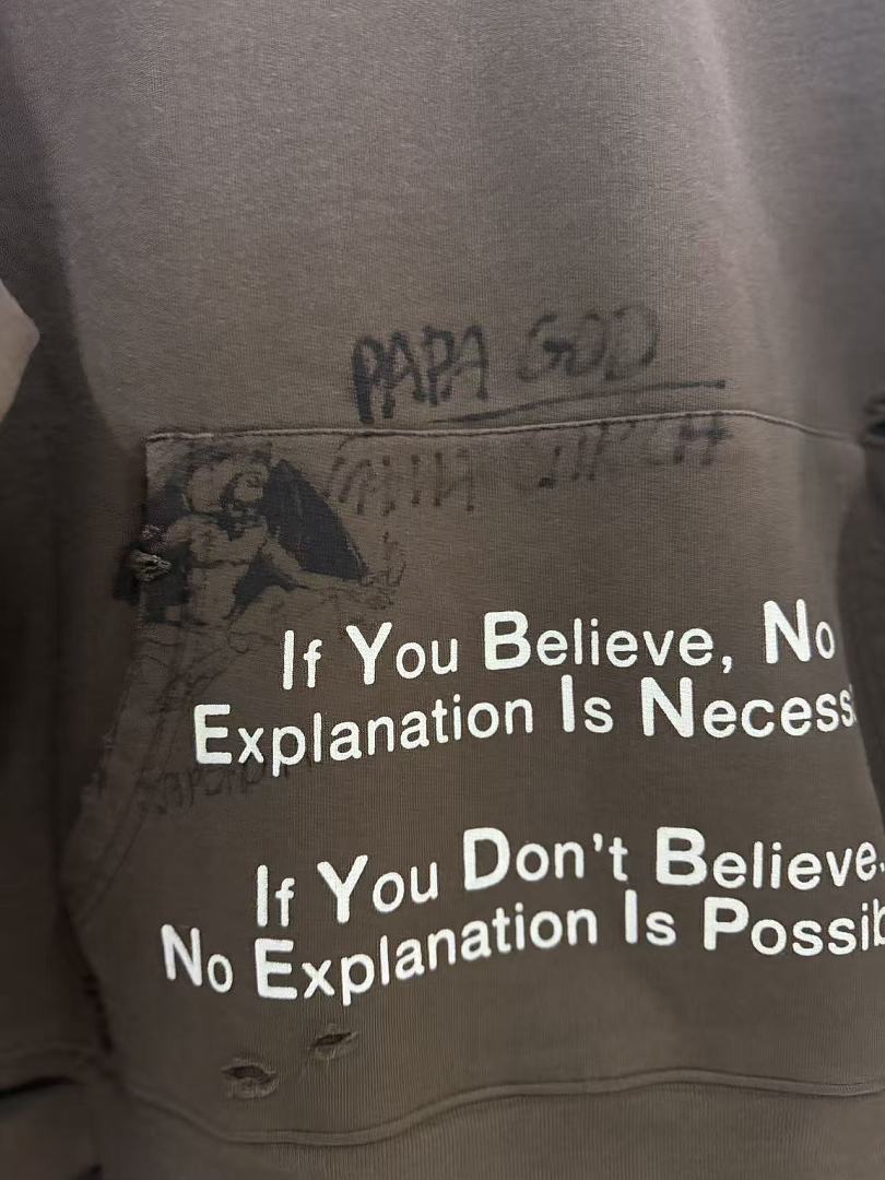 Paly Hollywood No Explanation Graphic Hoodie