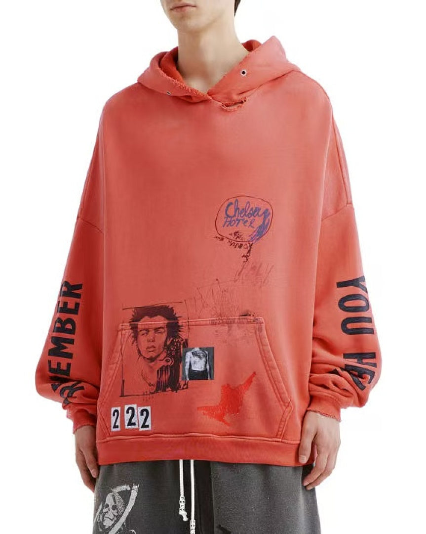 Paly Hollywood Remember You Graphic Hoodie