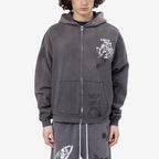 Paly Hollywood Carrying the Message Graphic Zip-Up Hoodie
