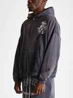 Paly Hollywood Carrying the Message Graphic Zip-Up Hoodie