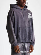 Paly Hollywood Carrying the Message Graphic Zip-Up Hoodie