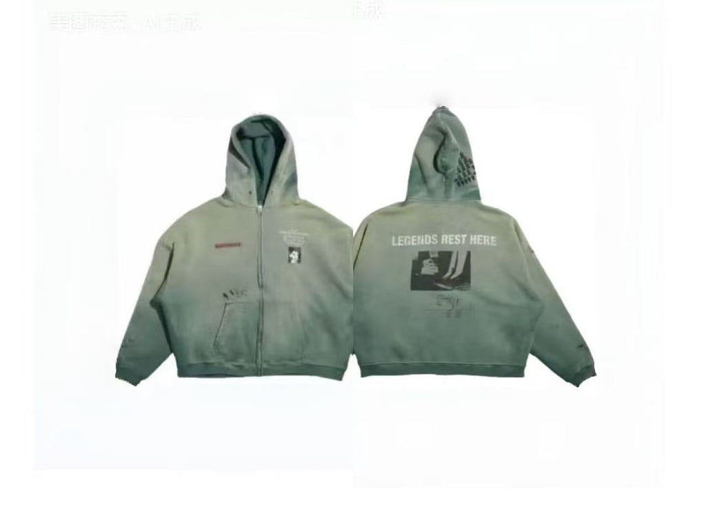 Paly Hollywood Legends Rest Here Sage Hooded Jacket