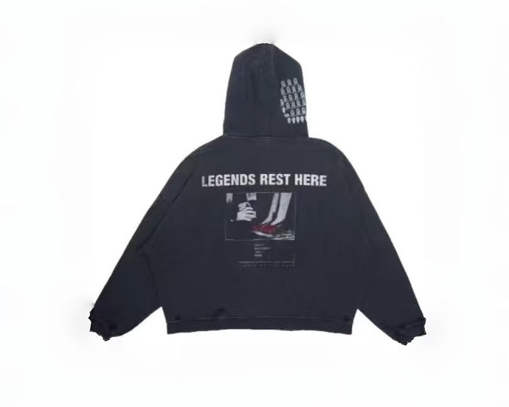 Paly Hollywood Legends Rest Here Hooded Jacket
