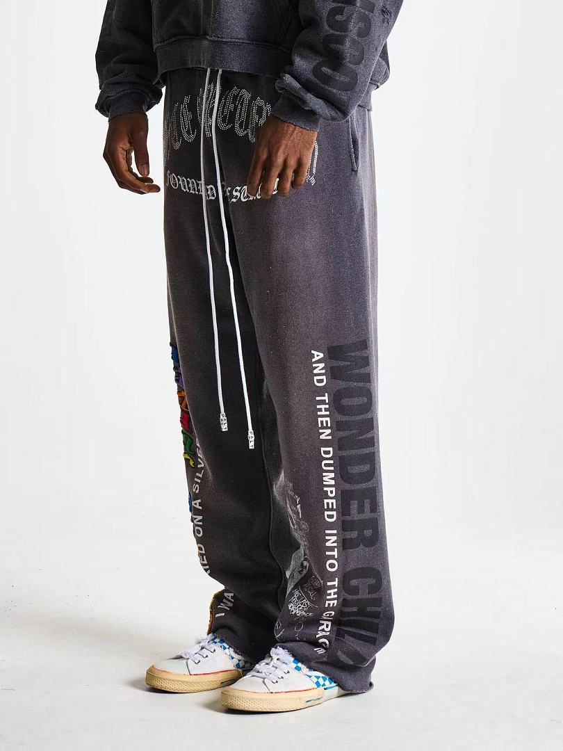 Paly Hollywood Wonder Child Graphic Sweatpants