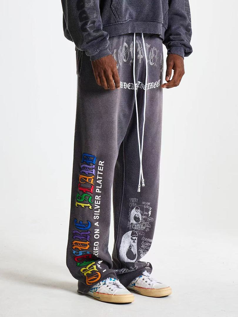 Paly Hollywood Wonder Child Graphic Sweatpants