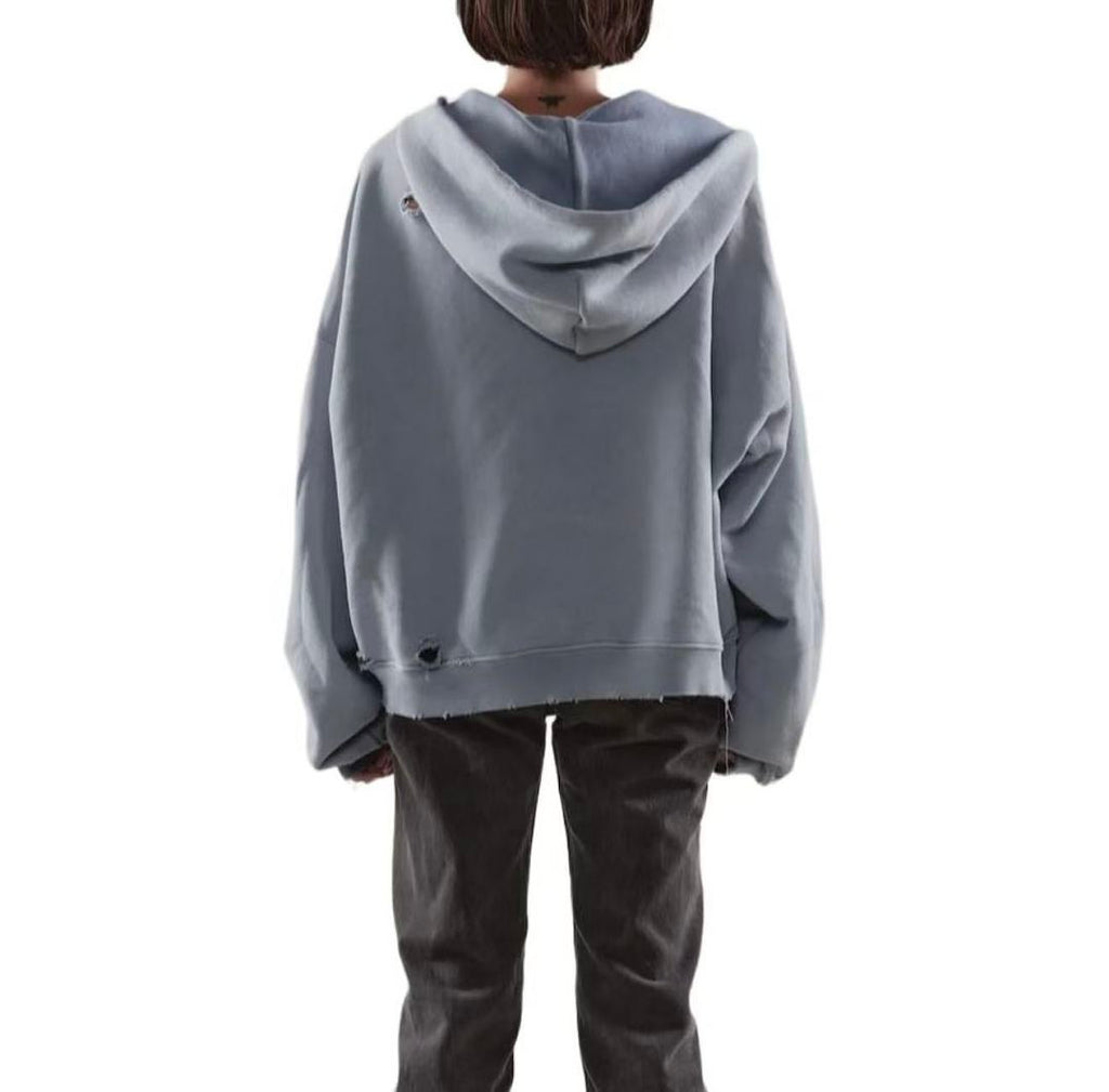 Paly Hollywood Patchwork Graphic Zip-Up Hoodie