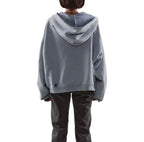 Paly Hollywood Patchwork Graphic Zip-Up Hoodie
