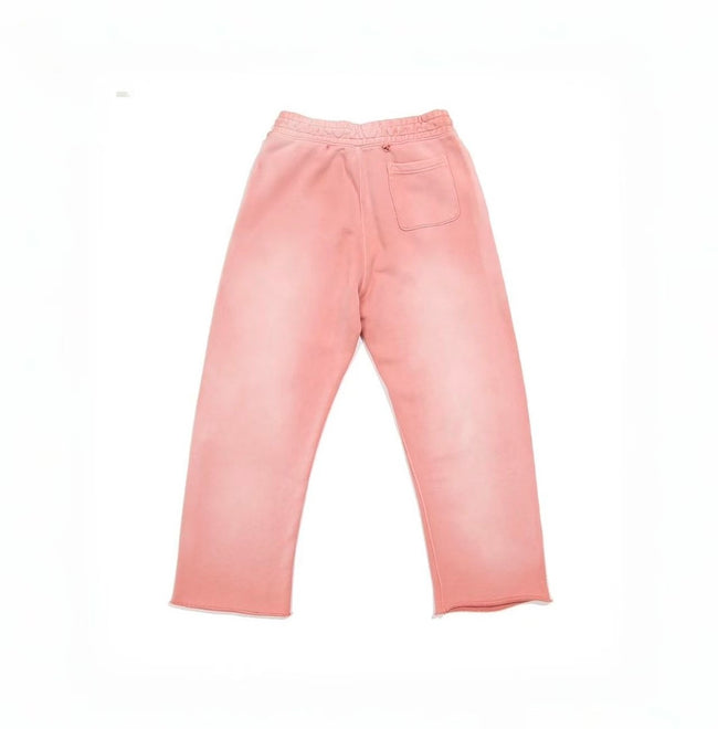 Paly Hollywood Pink Distressed Graphic Sweatpants Main Image