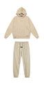 Fear of God Essentials Silicone Logo Hoodie & Sweatpants Set Wheat