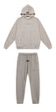 Fear of God Essentials Silicone Logo Hoodie & Sweatpants Set Oat Heather