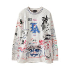 Saint Michael Glory Days LA Graffiti Long Sleeve Tee