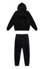 Fear of God Essentials Double Line Hoodie & Sweatpants Set Black