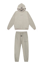 FOG Essentials Silicone Logo Hoodie & Sweatpants, Stone