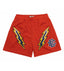 Eric Emanuel Basic Lightning Bolt Short Orange/Royal/Yellow