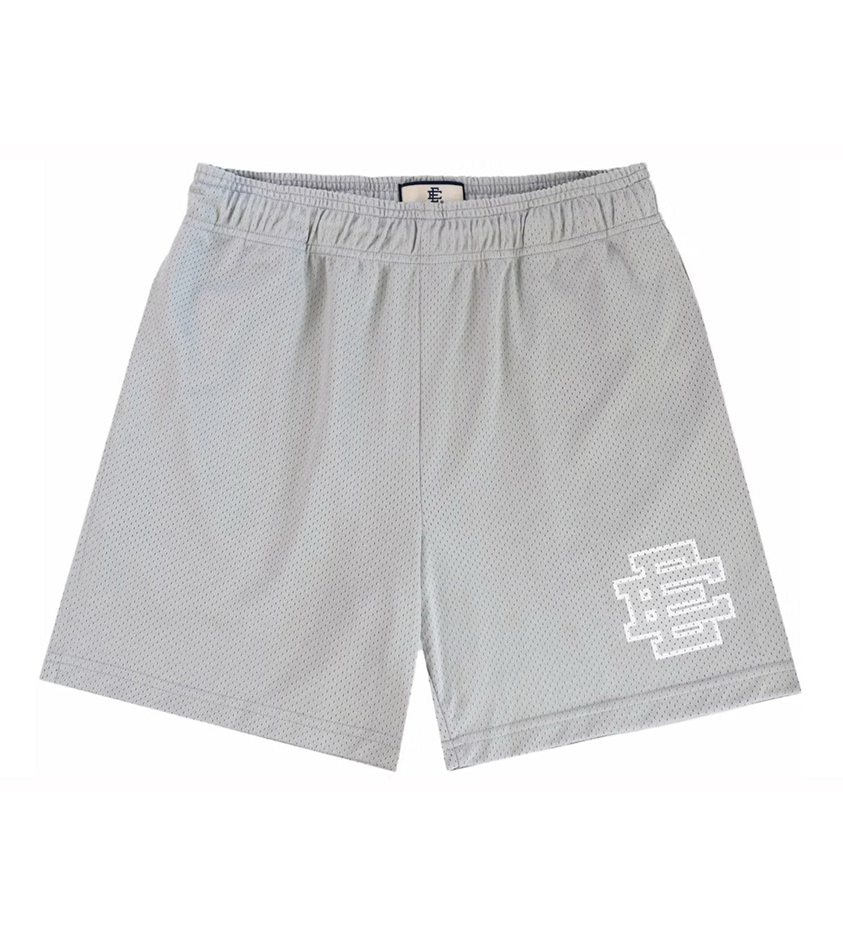 Eric Emanuel Basic Shorts Grey/White Outline