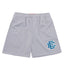 Eric Emanuel Blue Logo Shorts Grey