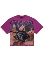 Godspeed Mother Cairo Tee Plum Wash