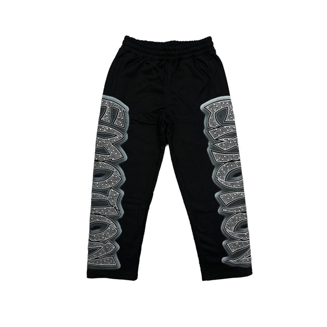 ‘Midnight’ Rhinestone Sweatpants Hover Image