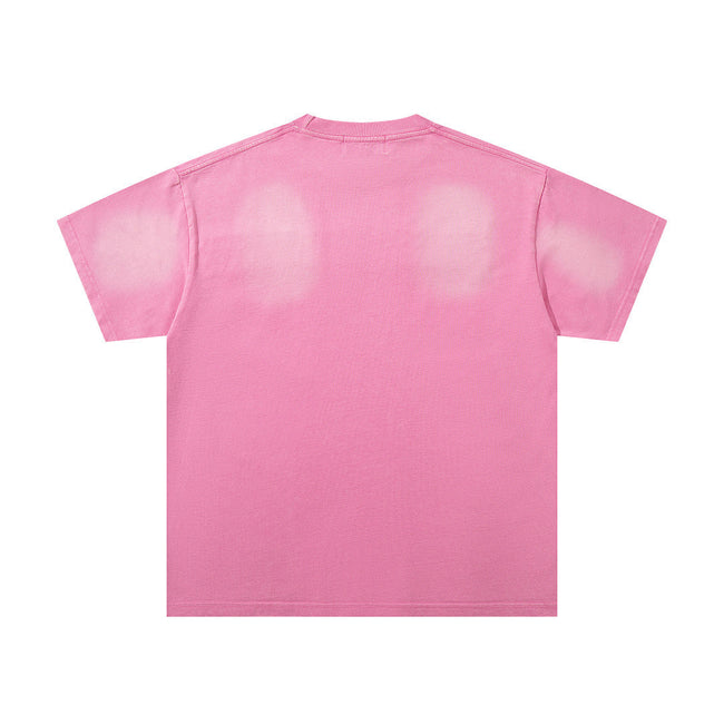 Majestik “Moto vs. Everybody” Vintage Pink Tee Main Image