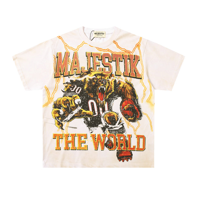 Majestik “Gridiron Bear” The World Vintage Tee Hover Image