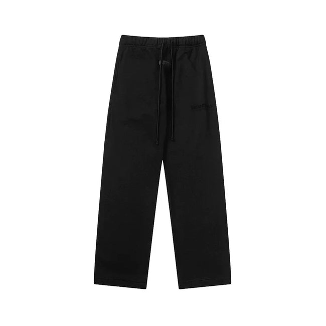 FEAR OF GOD FOG Double Line ESSENTIALS Season 8 High Street Loose Casual Wide Leg Straight Pants (2) Hover Image