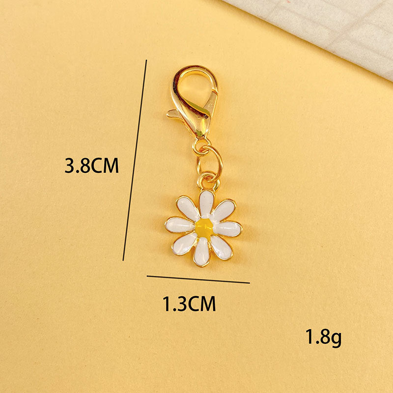 Tem Amazon Xiyin Daisy Oil Drop Fruit Cherry Keychain