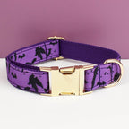 Halloween Black Bat Wings Pet Collar