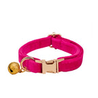 Plush Pet Cat Bell Collar
