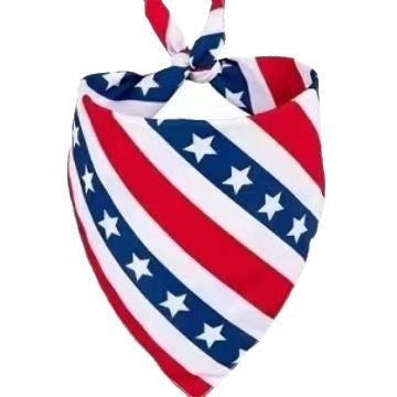 New European And American Pet Triangle Scarf