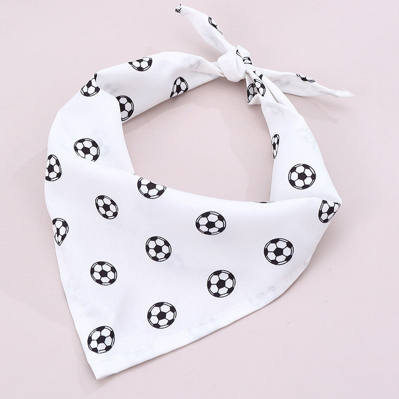New European And American Pet Triangle Scarf