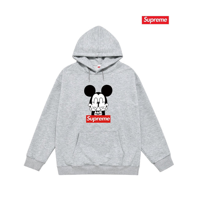 Supreme Mickey Hoodie – Grey Hover Image