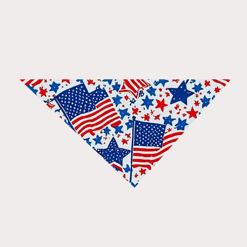 New European And American Pet Triangle Scarf