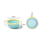 Pets, Dogs And Cats Go Out Folding Bowl