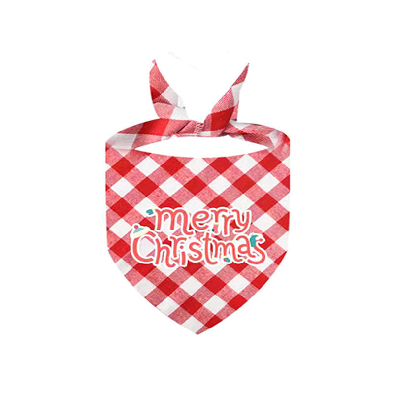 New European And American Pet Triangle Scarf