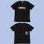 ADWYSD Black Graffiti Graphic Tee