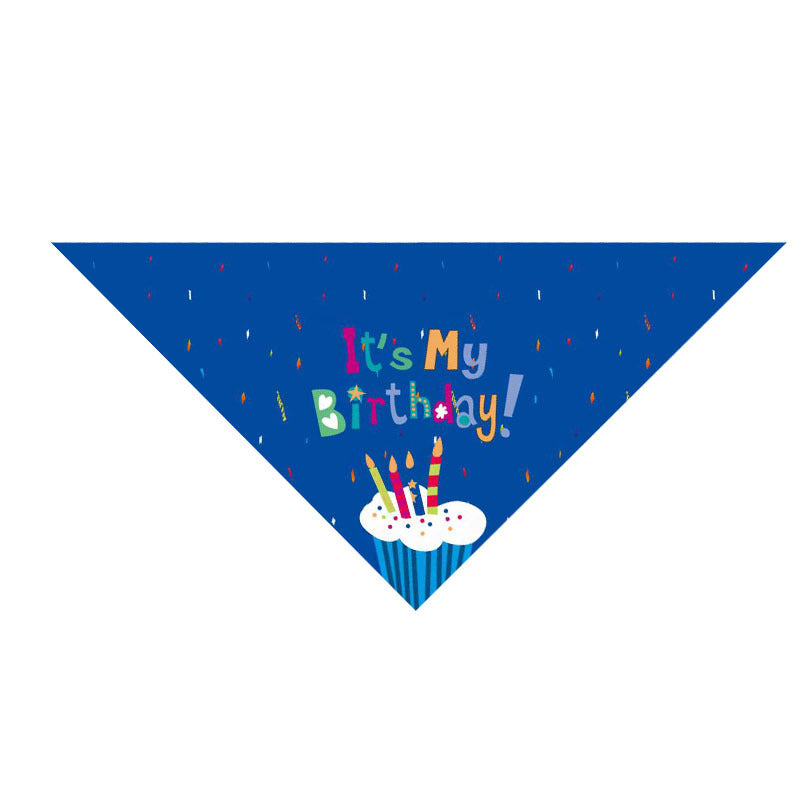 New European And American Pet Triangle Scarf