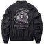 Grim Reapers Graphic Bomber Jacket