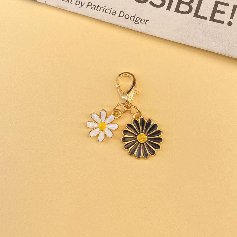 Tem Amazon Xiyin Daisy Oil Drop Fruit Cherry Keychain