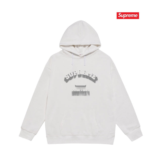 Supreme Shadow Arc Hoodie – White Hover Image