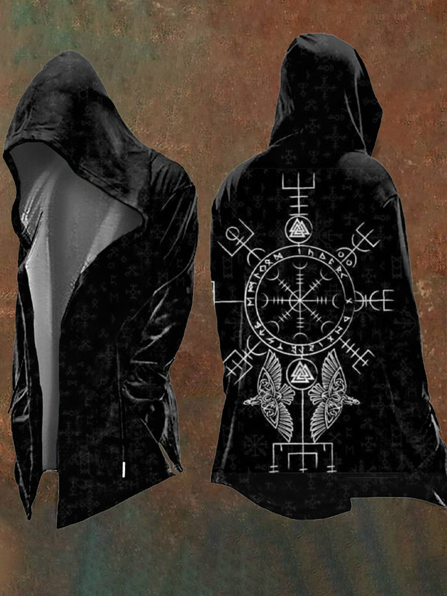 Ravens Hooded Black Cardigan Hover Image