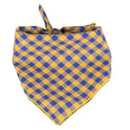Plaid Saliva Towel