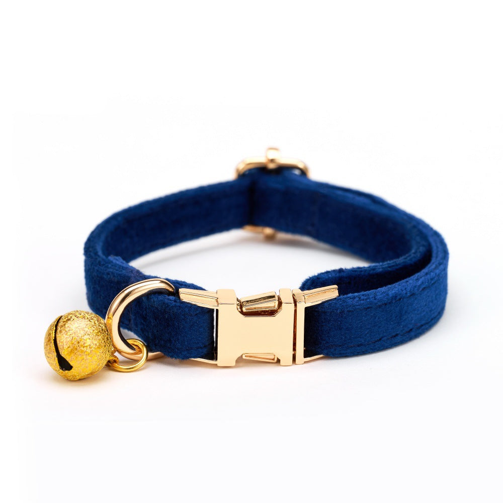 Plush Pet Cat Bell Collar