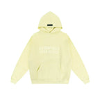 Fog autumn/winter hoodie, sweatpants, long pants with fleece hoodie, versatile letter essentials, loose and trendy ins top (49)