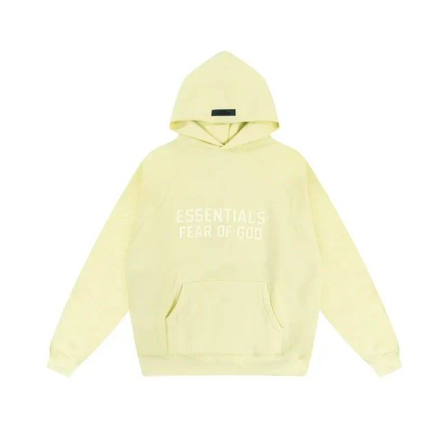 Fear of God Essentials Double Line Hoodie & Sweatpants Set Canary Main Image