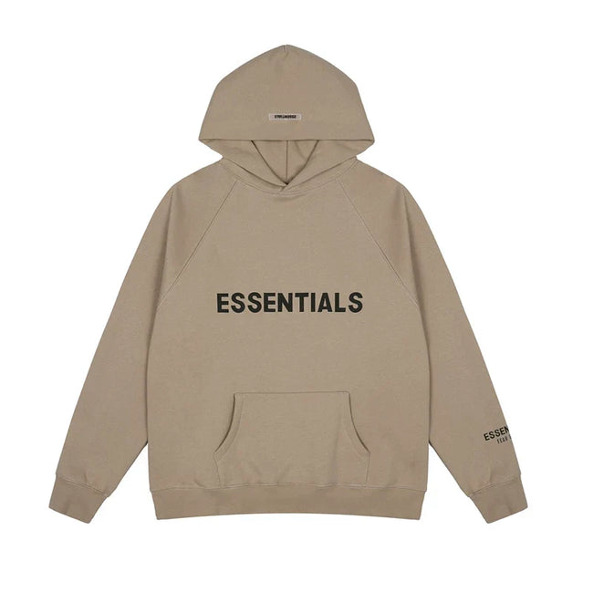 FOG double line heavyweight high street trendy brand hooded sweatshirt with plush loose sweatshirt jacket suitable for men and women, youthful and popular style (19) Hover Image
