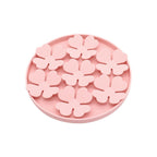 Petal Shape Dog Licking Mat Round Pet Licking