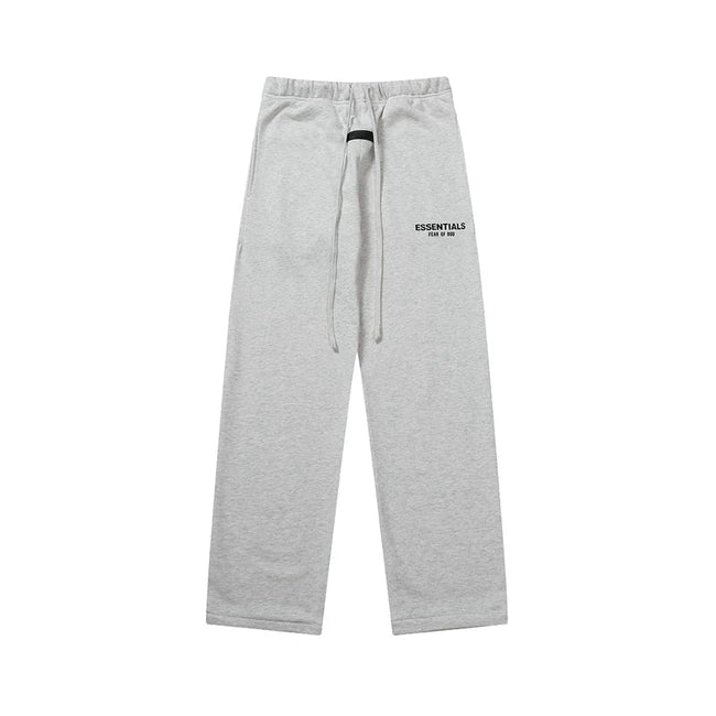 FEAR OF GOD FOG Double Line ESSENTIALS Season 8 High Street Loose Casual Wide Leg Straight Pants (1) Hover Image