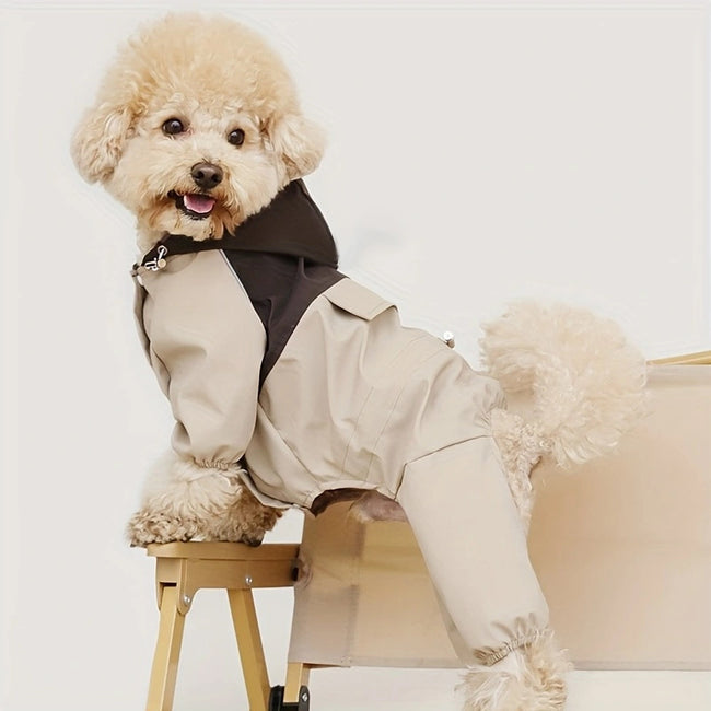 Pet Dog Raincoat Waterproof Hover Image